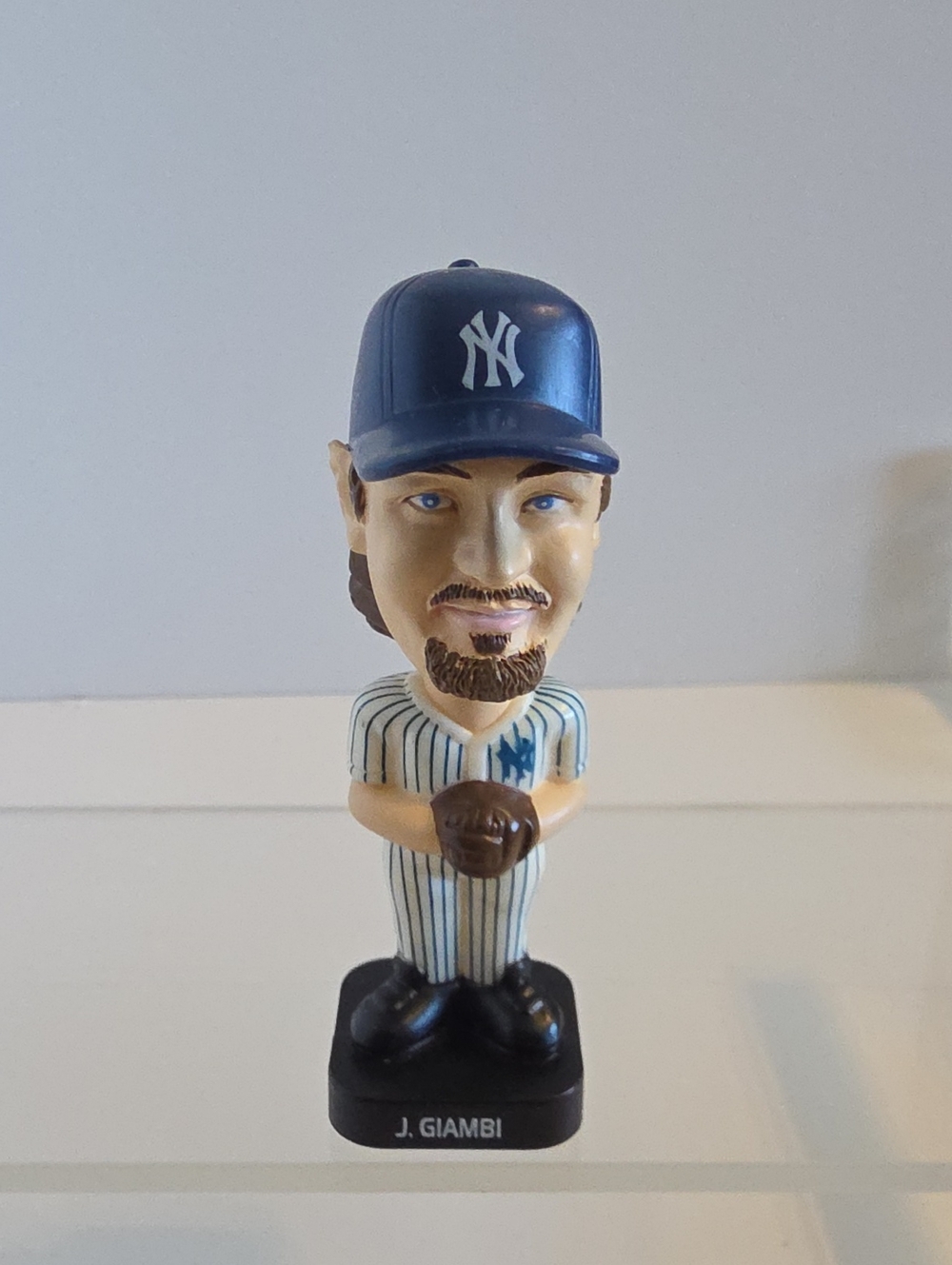2002 Fotoball / Post Cereal Jason Giambi New York Yankees Mini 3" Bobblehead.